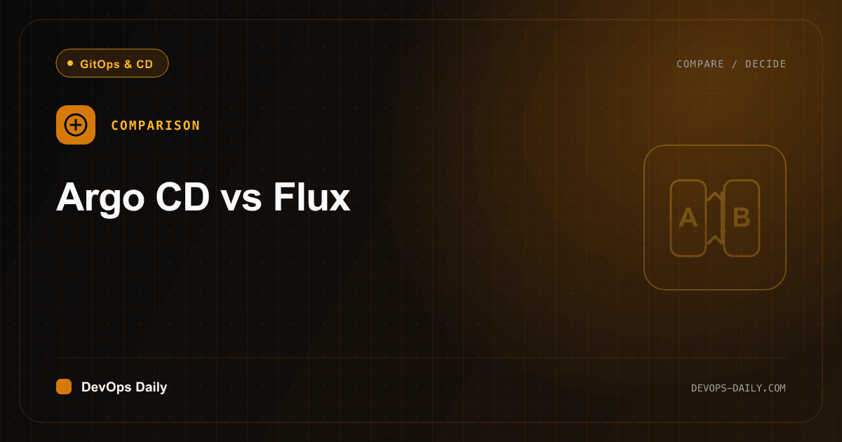 Argo CD vs Flux