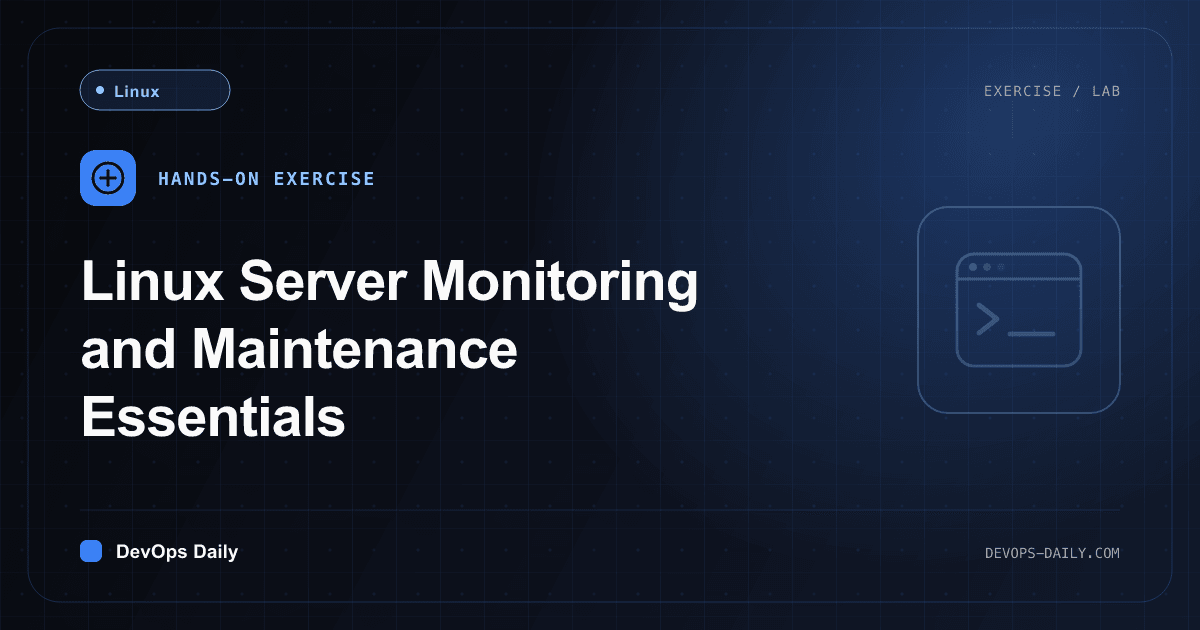 Linux Server Monitoring and Maintenance Essentials